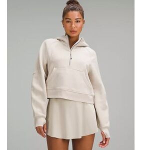 Lululemon Athletica Mojave Tan scuba hoodie